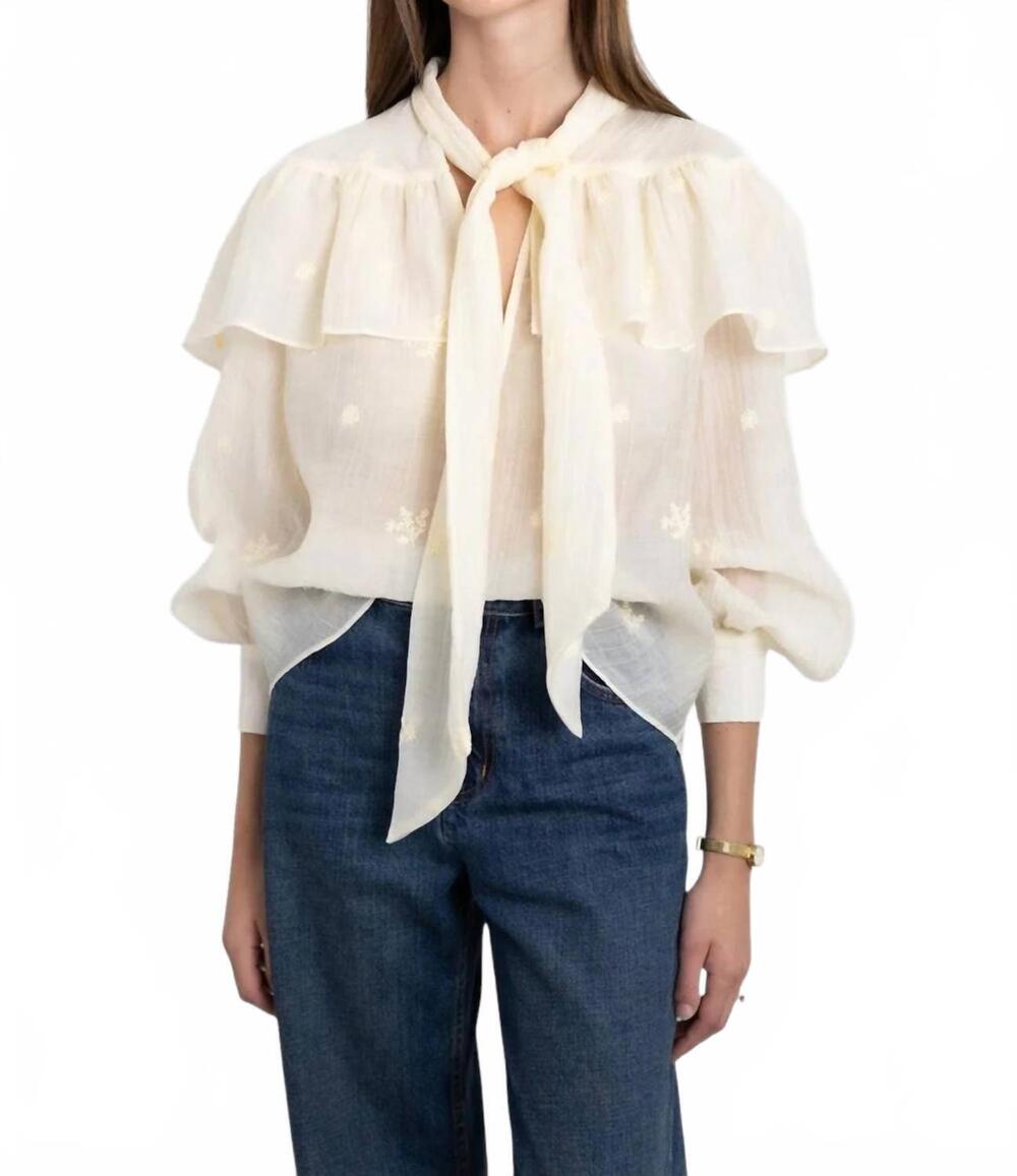 NEW SECULAR marilou shirt in beige